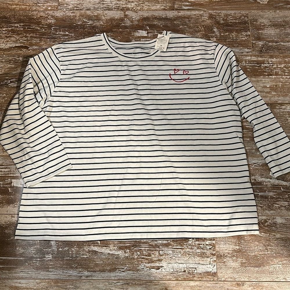 Target Black and White Striped Top